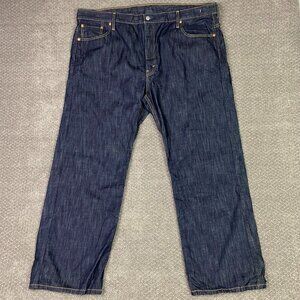 NWOT Levi's 569 Jeans Men 44 x 32 Fit 46x31 Blue Loose Straight Leg 00569 0127